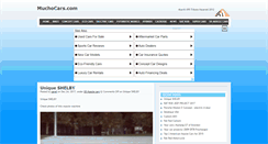 Desktop Screenshot of muchocars.com